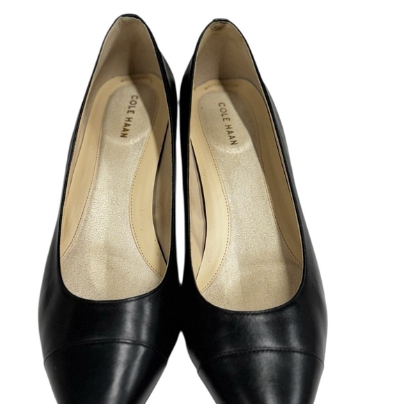 Cole Haan Go-To Shayla Block Heel Pumps Black Size 10B - Picture 6 of 13